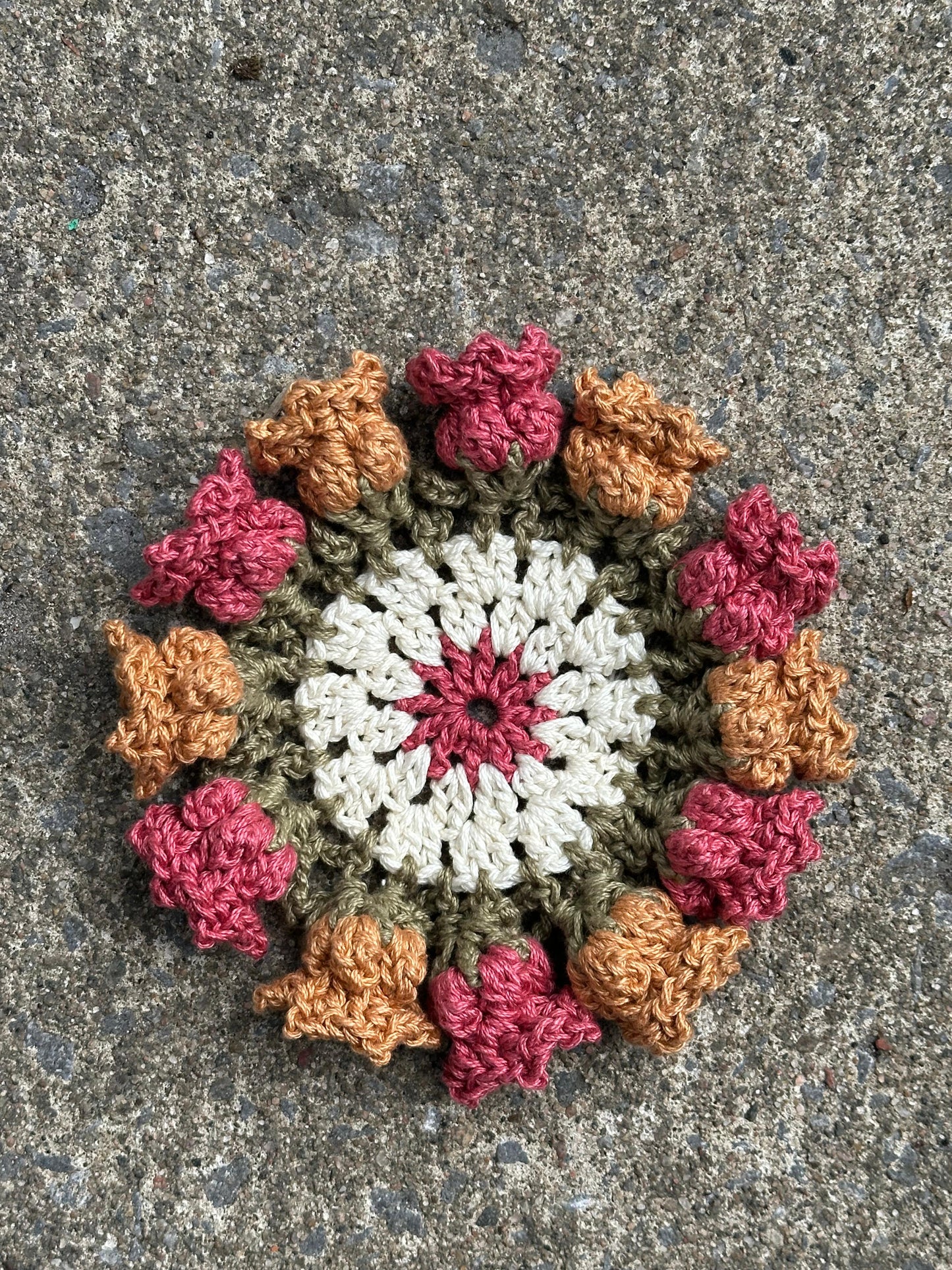 Kit DIY Sous-verre crochet
