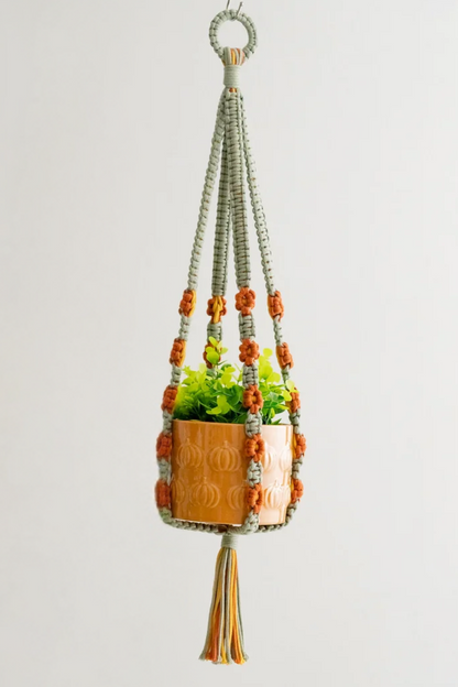 Kit DIY Jardinière florale macramé