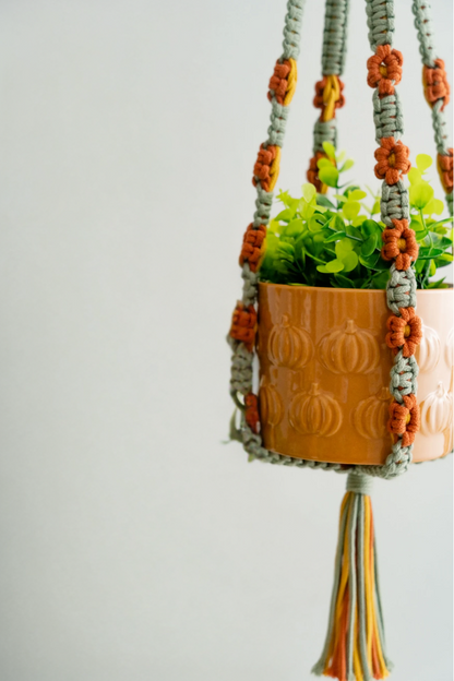 Kit DIY Jardinière florale macramé
