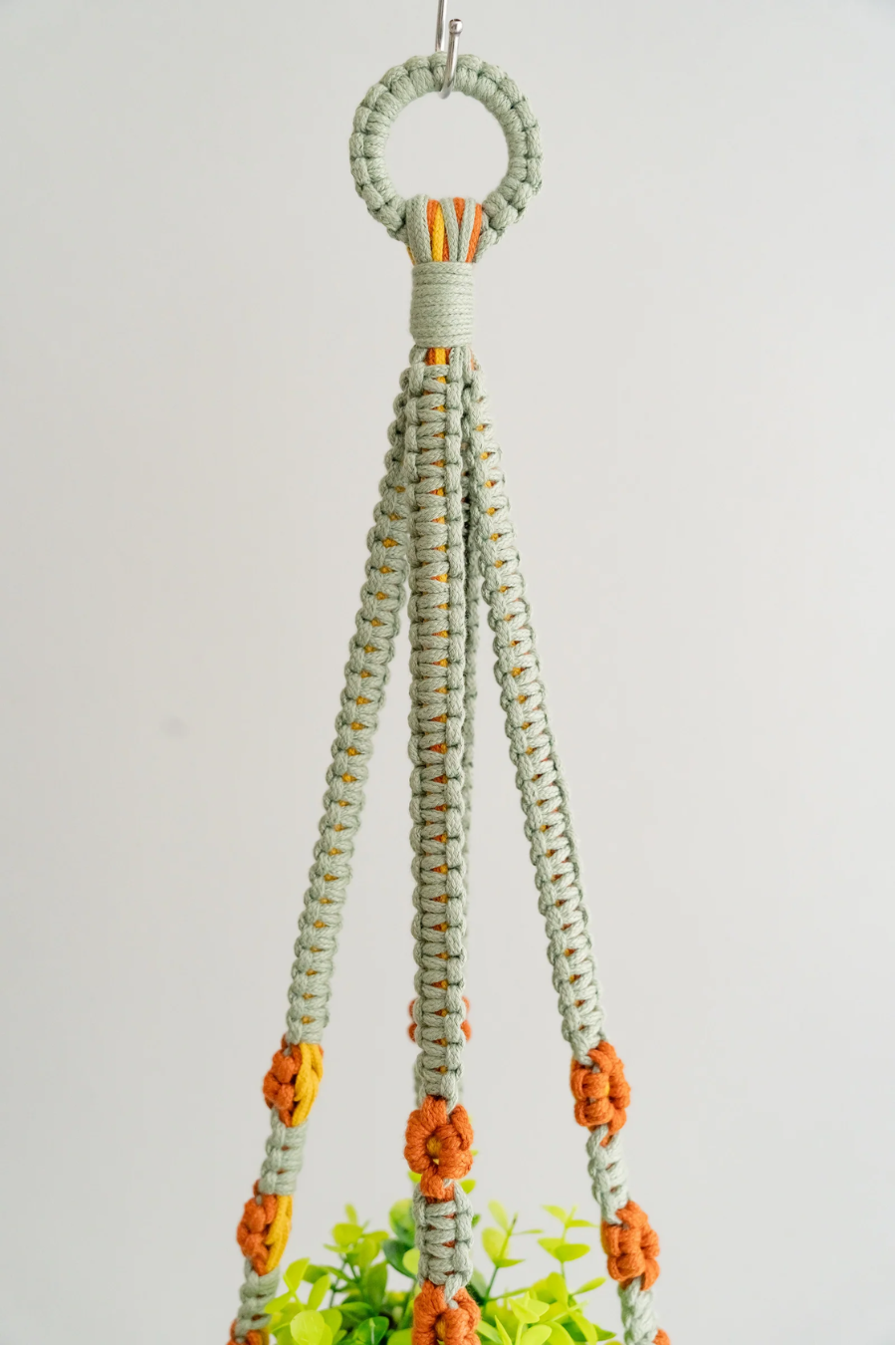 Kit DIY Jardinière florale macramé