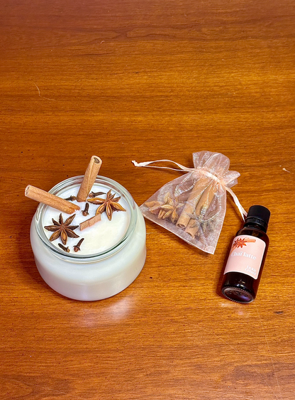 Kit DIY Bougie Chaï Latte