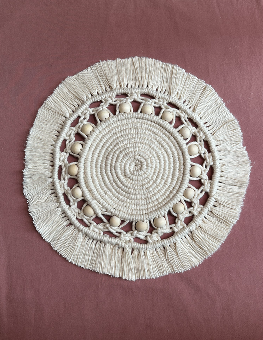 Kit DIY Dessous de plat en macramé
