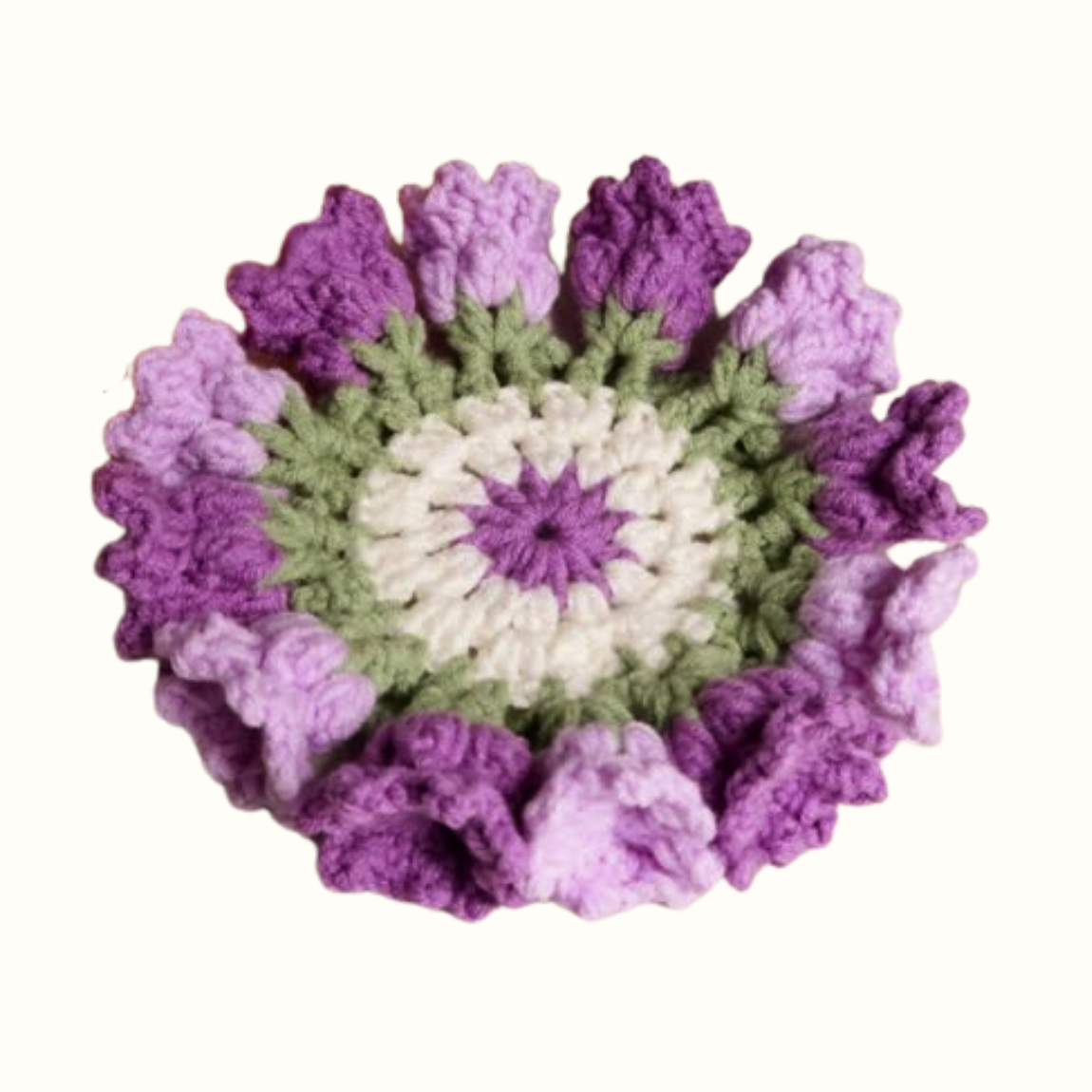 DIY Floral Crochet Coaster Kit