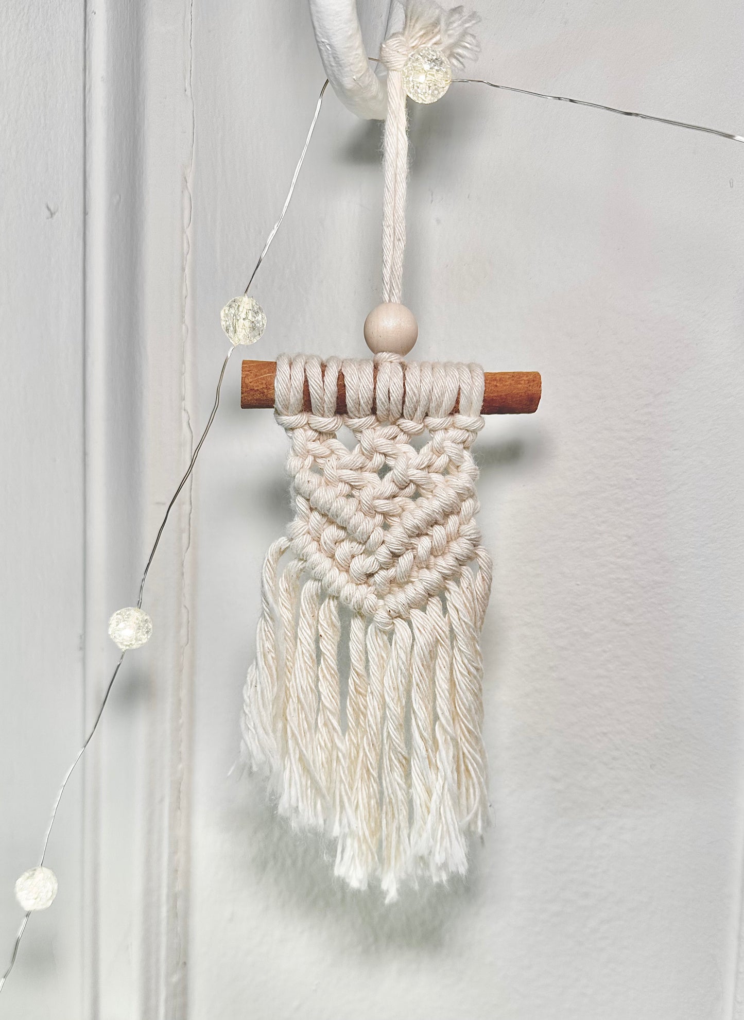 Tutoriel Ornements en macramé