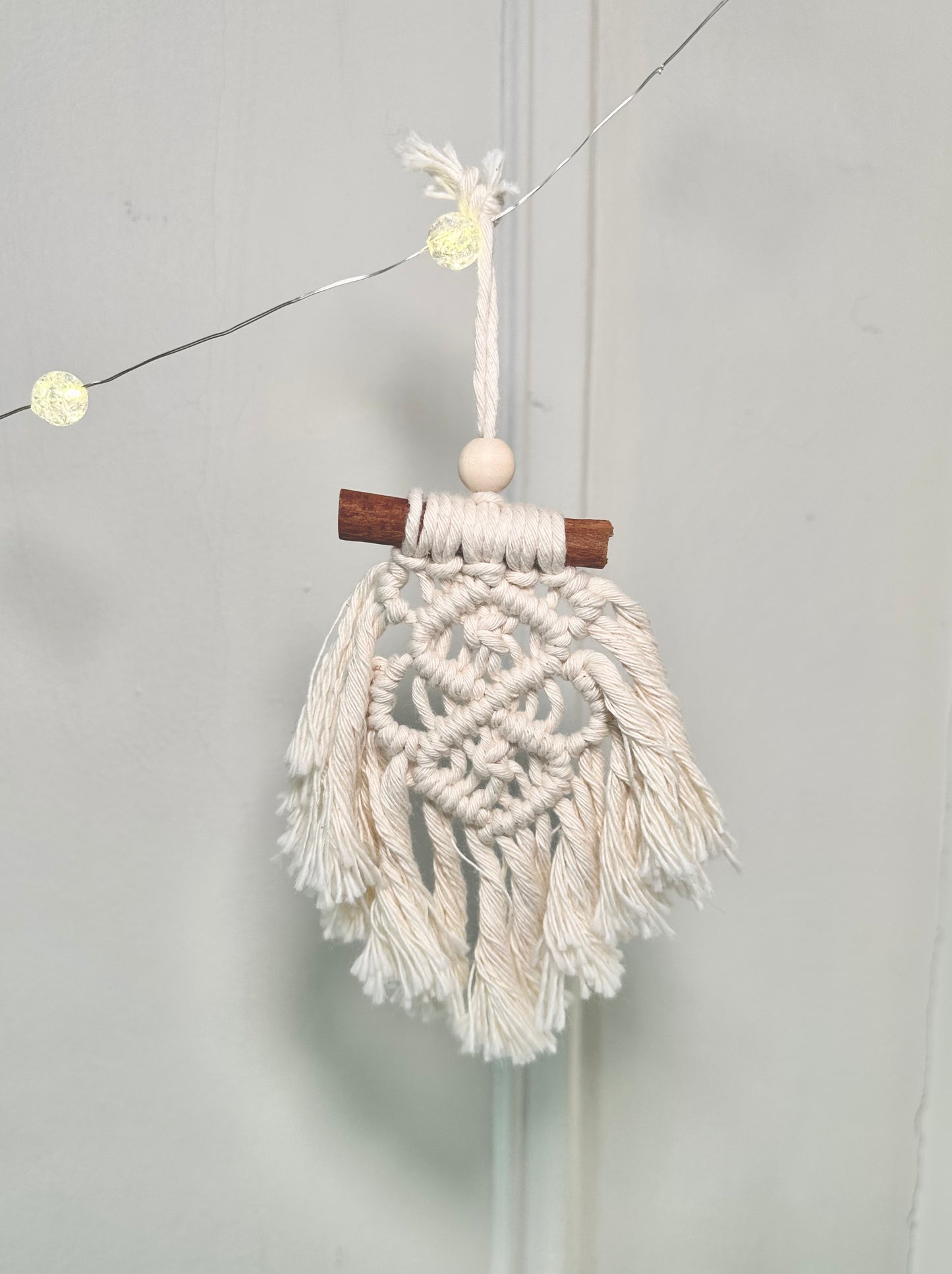 Tutoriel Ornements en macramé