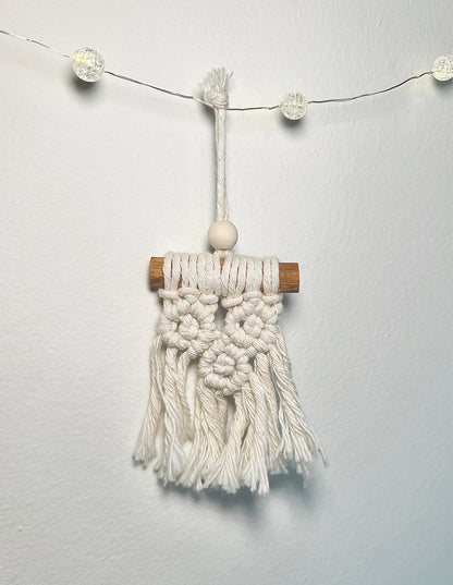 Tutoriel Ornements en macramé