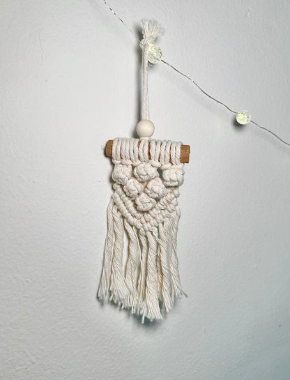 Tutoriel Ornements en macramé