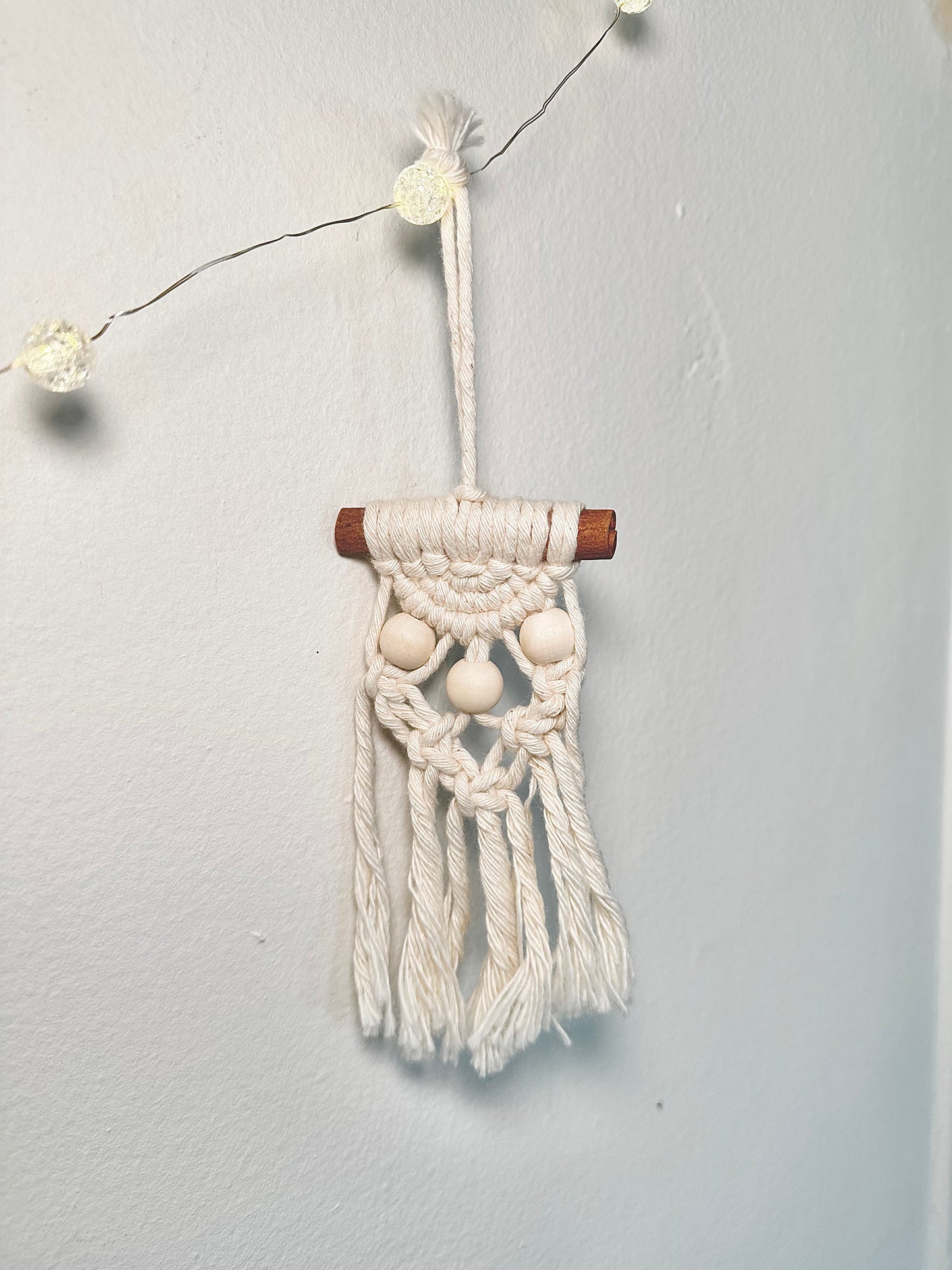Tutoriel Ornements en macramé