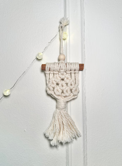 Tutoriel Ornements en macramé