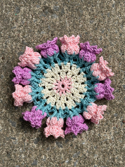 Kit DIY Sous-verre crochet