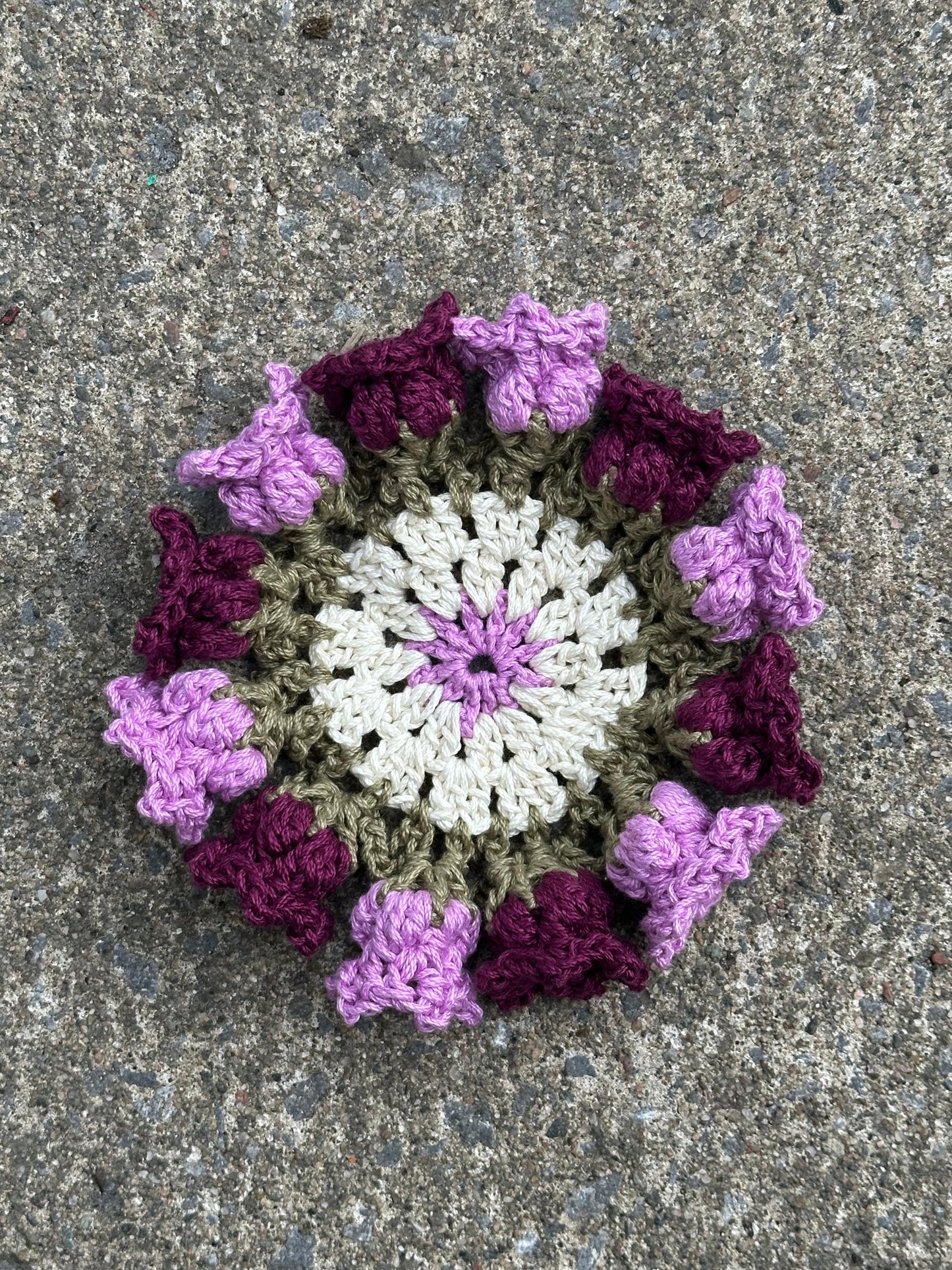 Kit DIY Sous-verre crochet