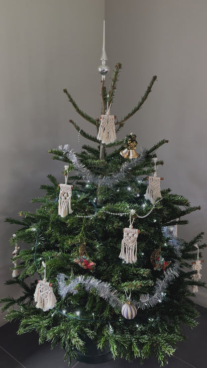 Tutoriel Ornements en macramé